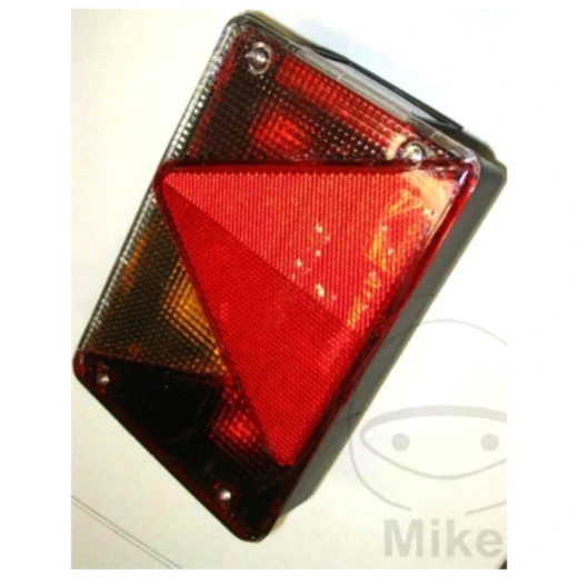 Heckleuchte für Anhänger links mit Kennzeichenleuchte und Nebelschlusslicht Multipoint IV Aspöck