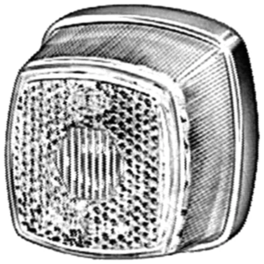 Hella Positionsleuchte / Parkleuchte mit klarer Linse