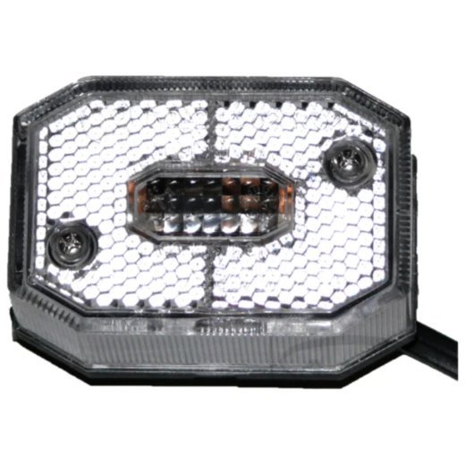Positionsleuchte LED weiß für Anhänger Flexipoint I Aspöck DC 0,5m