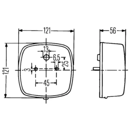 Hella Heckleuchte für Motorräder_0