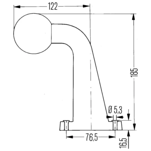 Hella Gummiarm Umrissleuchte_0