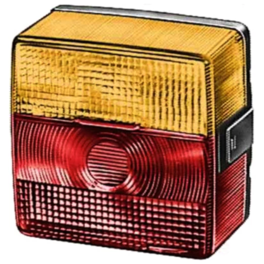 Heckleuchte Schluss-Brems-Blink-Kennzeichenleuchte links/rechts
