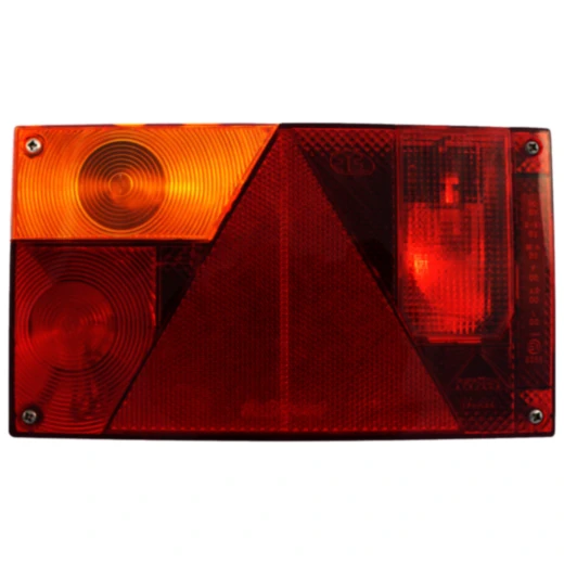 Heckleuchte für Anhänger links mit Kennzeichenleuchte und Nebelschlusslicht Multipoint I Aspöck