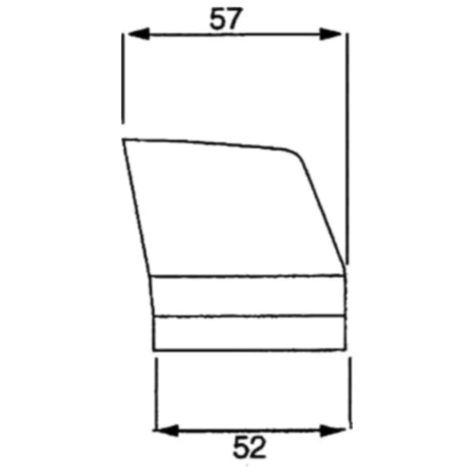 Kennzeichenleuchte für VW T4 LT1 schwarz 24V_2