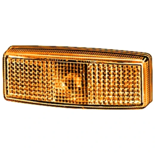 Seitenmarkierungsleuchte Hella mit Rückstrahler für Motorräder