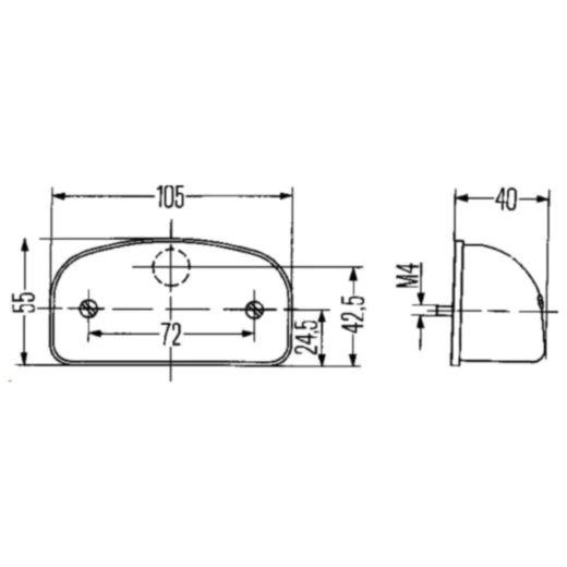 GEKA Kennzeichenleuchte für Anhänger_0