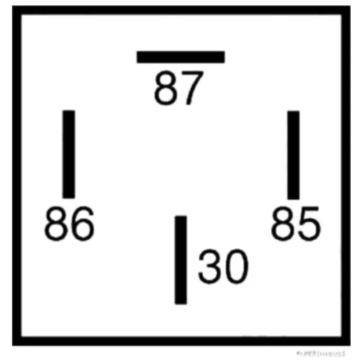 Arbeitsstromrelais 12V 4-polig_1