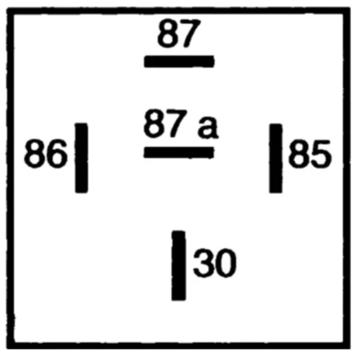 Wechslerrelais 24V 20A 5-polig mit Diode_0