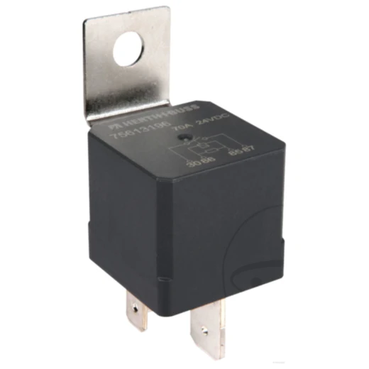 Schließerrelais 70A 24V 4-polig