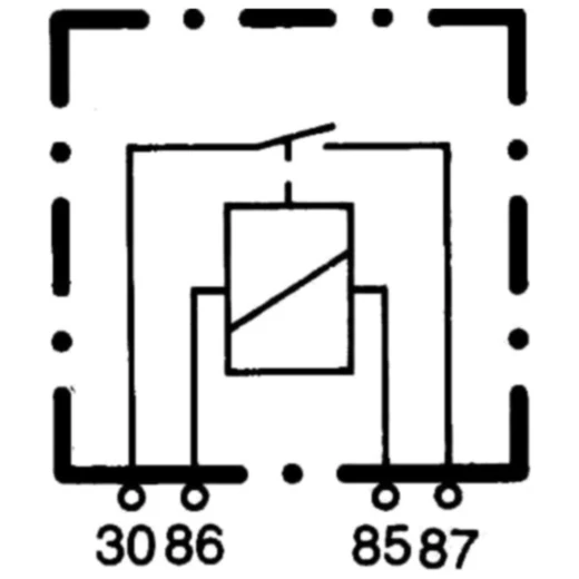 HELLA 4-poliges 12V Arbeitsstromrelais für BMW_0