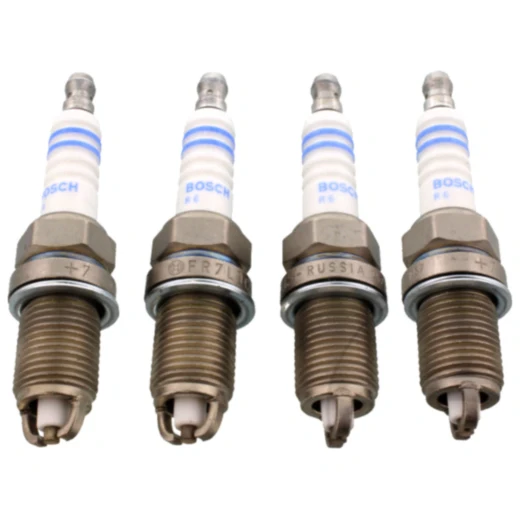 Zündkerze FR7LDC+ für Motorräder Bosch Packung 4 Stück