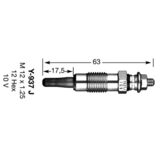 Glühkerze NGK D-Power 5 für Motorräder