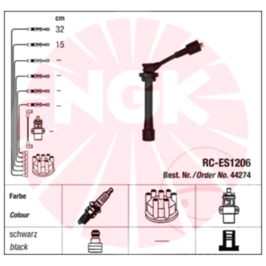 NGK Zündkabelsatz für SUZUKI