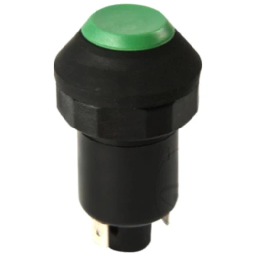 Ein-/Aus-Druckknopfschalter mit grünem Licht