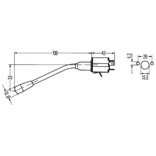 Blinkerschalter / Mehrfunktionsschalter für Motorräder_0