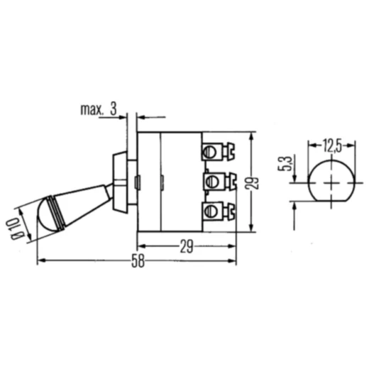 Kippschalter Aluminium_0