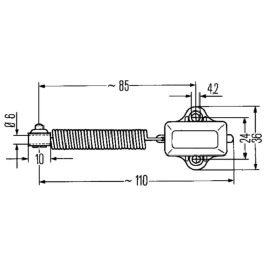 Hella universeller Bremslichtschalter für Nutzfahrzeuge_0