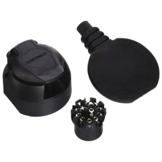 Steckdosengehäuse 13-polig mit Microschalter für Motorräder