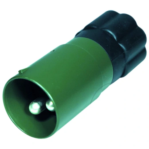 Metallstecker 24V 2-polig für Bundeswehrfahrzeuge