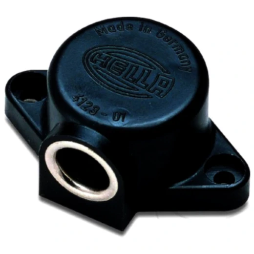 Anbau-Steckdose 24V ohne Deckel für Motorräder