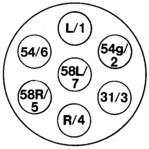 Steckdose 7-polig 12V Aluminium mit Gummidichtung_0