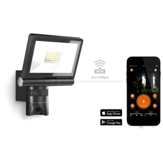 LED Strahler mit Kamera und Bewegungsmelder für Sicherheit_0