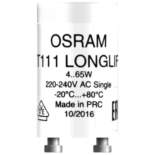 Leuchtstofflampen Starter 4-65W ST111_0
