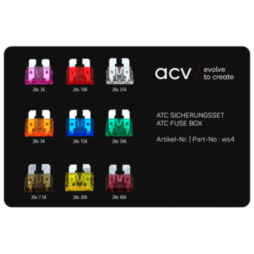 Sicherung Sortiment Midi 3-40A 180 teilig ATC_1