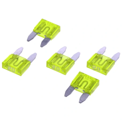 MINI-Flachstecksicherung 20A JMP gelb 5ST_0