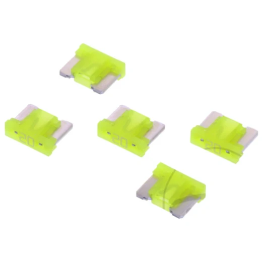 MINI LOW PROFILE FLACHSICHERUNG 20A JMP GELB PACKUNG 5 STÜCK_0