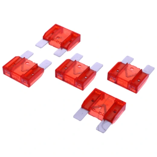 MAXI Flachstecksicherung 50A rot für Fahrzeuge Packung 5 Stück_0