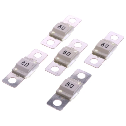 Midi Sicherung 80A für Motorräder 42x12 JMP weiß Packung 5 Stüc