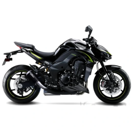 Schalldämpfer SBK Edelstahl LV - 10 black 2 Slip On passend für