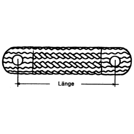 Motor-Masseband 200 mm für Motorräder 1553486_0
