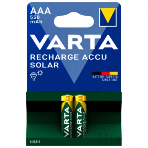 Akku-Gerätebatterie Micro AAA Varta Solar