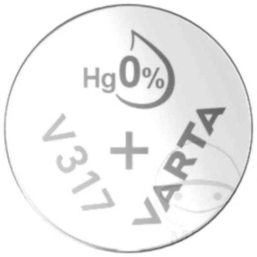 VARTA V317 Gerätebatterie im 1er Blister Silver_0