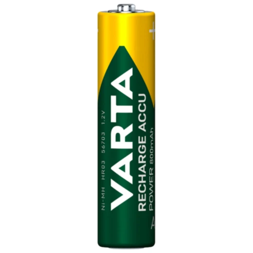 Akku-Gerätebatterie Micro AAA Varta 2er Blister Recharge Accu P