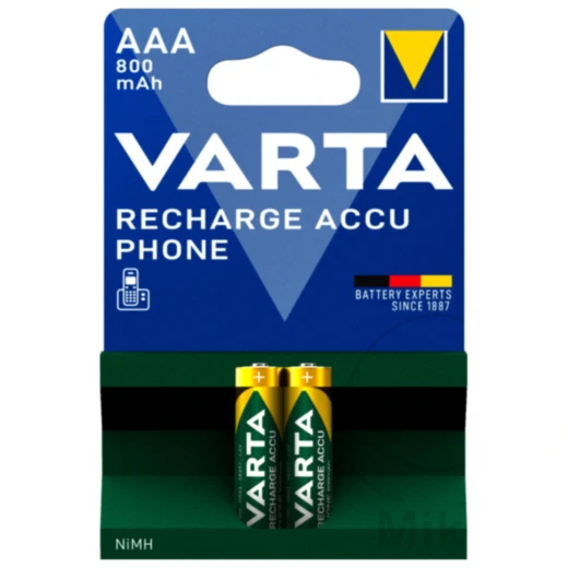 Akku-Gerätebatterie Micro AAA Varta - 2er Blister