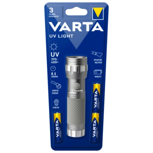VARTA UV Taschenlampe mit 3 AAA Batterien_0