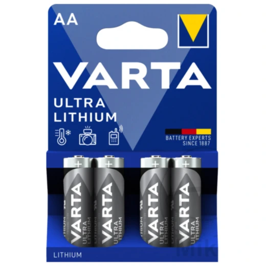 VARTA Ultra Lithium AA Batterien 4er Blister