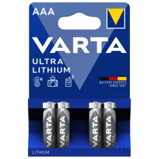VARTA Ultra Lithium AAA Batterien 4er Blister