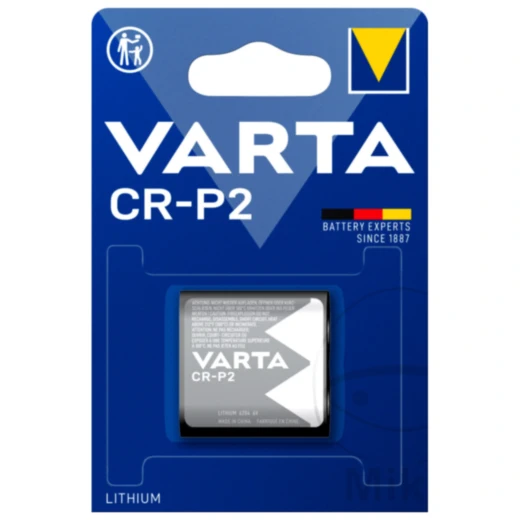 VARTA Professional Photo Lithium CR-P2 Batterien