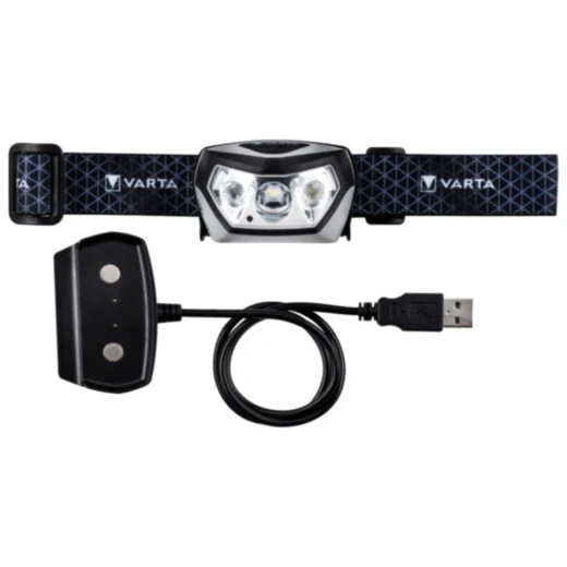 Akku Kopflampe VARTA H30R mit Induktionsladung 400LM_1