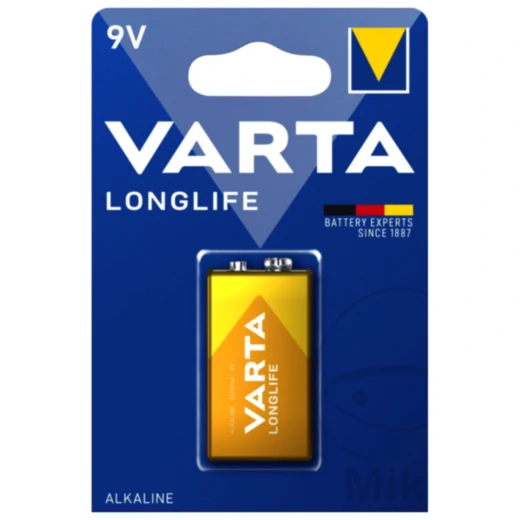 VARTA Longlife 9V Blockbatterie