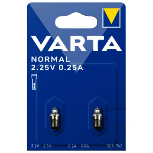 Ersatzbirnchen 2.25V für Taschenlampen