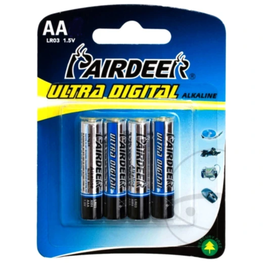 Pairdeer Ultra Digital Alkaline AA Batterien 4er Blister