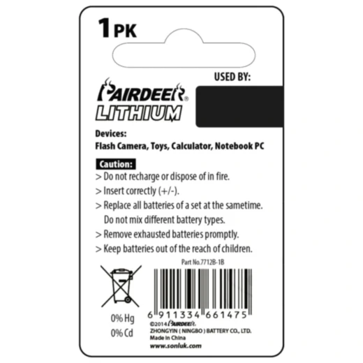 Knopfzelle CR1620 für Autoschlüssel und elektronische Geräte_0