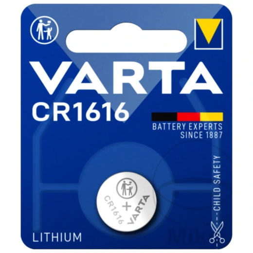 VARTA CR1616 Knopfzelle für elektronische Anwendungen 1er Blister