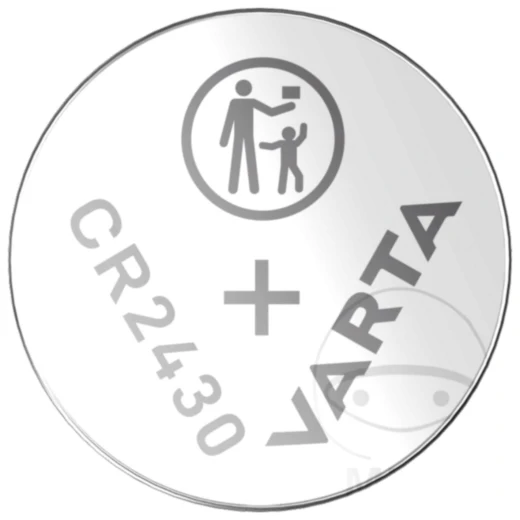 VARTA CR2430 Lithium Knopfzelle 1er Blister_0