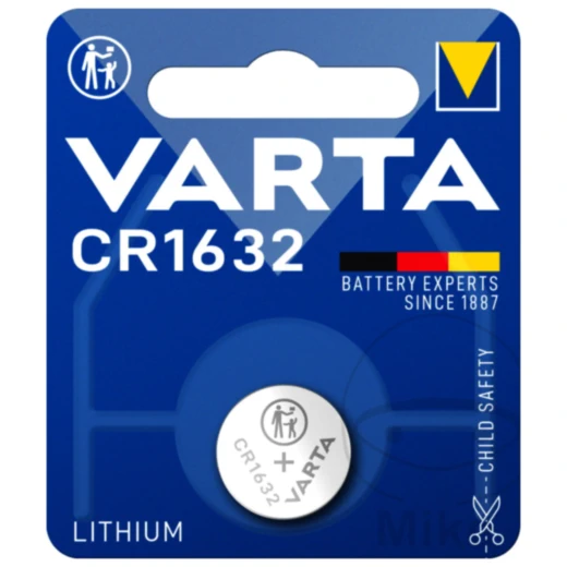 Varta CR1632 Knopfzelle Lithium-Ionen 1er Blister